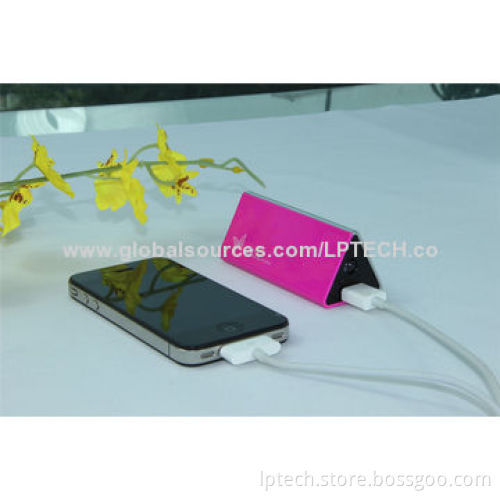 2200mAh Power Bank with Colorful Models, Charge iPhone, iPad and other mobile phones